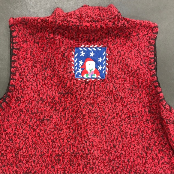 Zip up Christmas vest size S - Picture 8 of 8